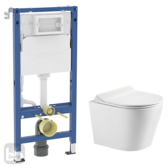 Інсталяція з унітазом Geberit Duofix 458.103.00.2 + Imprese Dobry c06822200