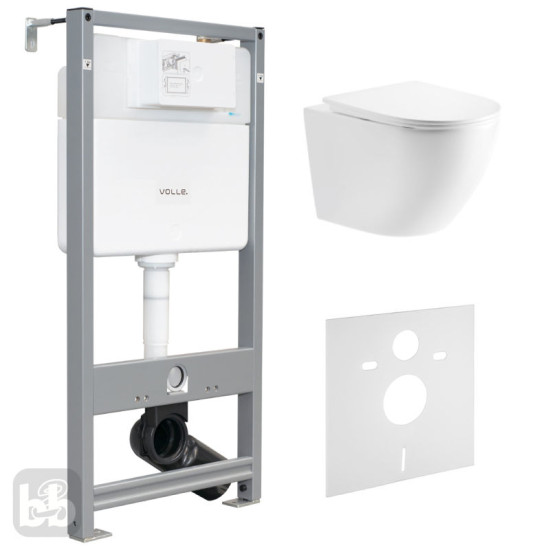 Інсталяція з унітазом Volle Master EVO 212010 + Imprese Rozkos TWIST c06310103