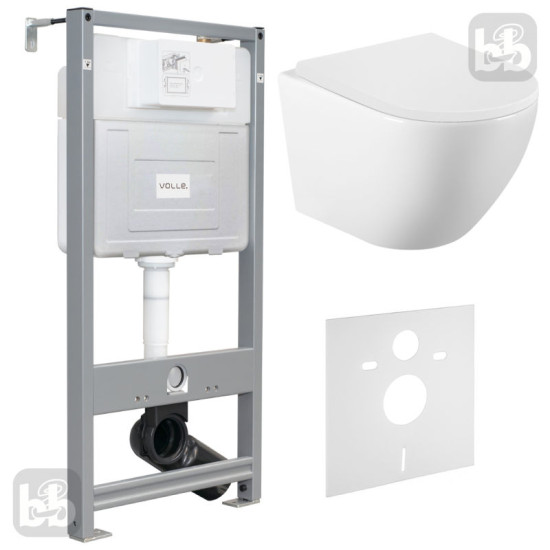 Инсталляция с унитазом Volle Master EVO 212010 + Volle Amadeus 2.0 vortice 1313.001000
