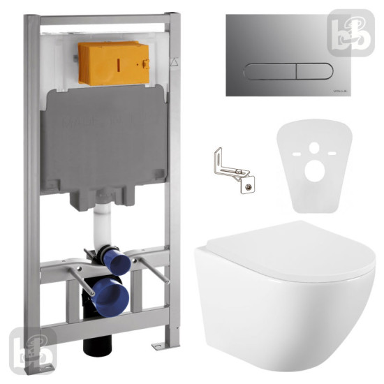 Інсталяція з унітазом Volle Master 141515 + Volle Amadeus 2.0 vortice 1313.001000