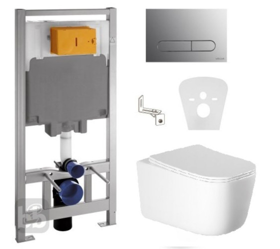 Інсталяція з унітазом Volle Master 141515 + Volle HIPPO 13-44-202