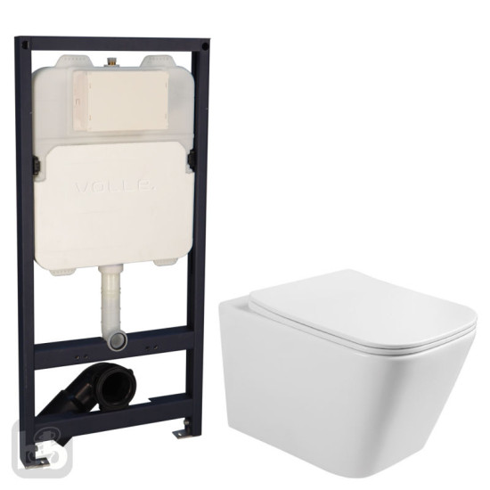 Инсталляция с унитазом Volle Master OLA 2130.000200 + Volle Libra 2.0 vortice 1321.001000
