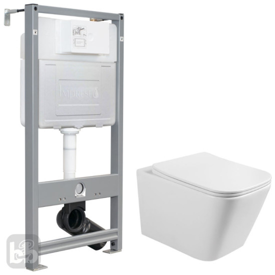 Інсталяція з унітазом Imprese i-FRAME i1210 + Volle Libra 2.0 vortice 1321.001000