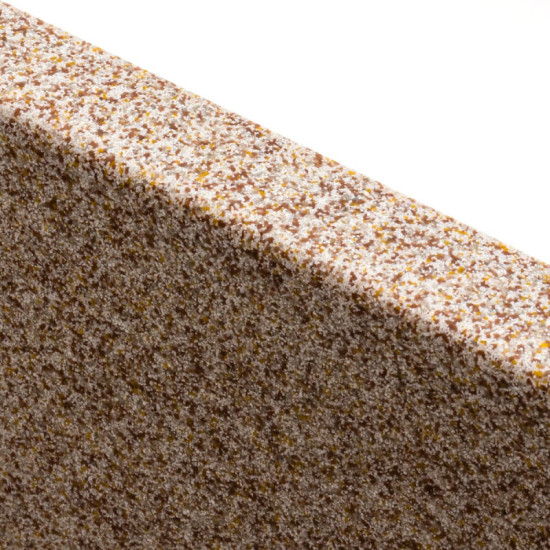 Кухонная мойка Valeso 4040 RUBA матовая карамель