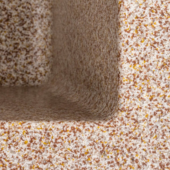 Кухонная мойка Valeso 4040 RUBA матовая карамель