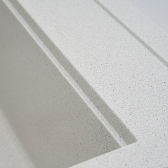 Кухонная мойка Valeso 5149 FIESTA матовая белая в точку