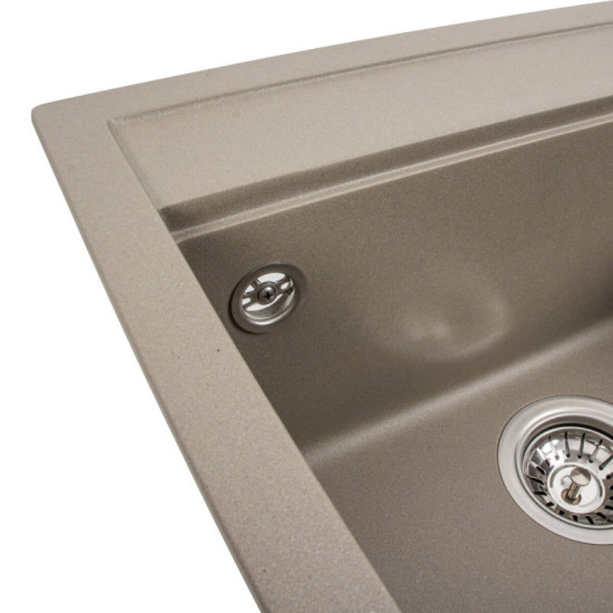 Кухонна мийка Valeso 5149 FIESTA матова Титан