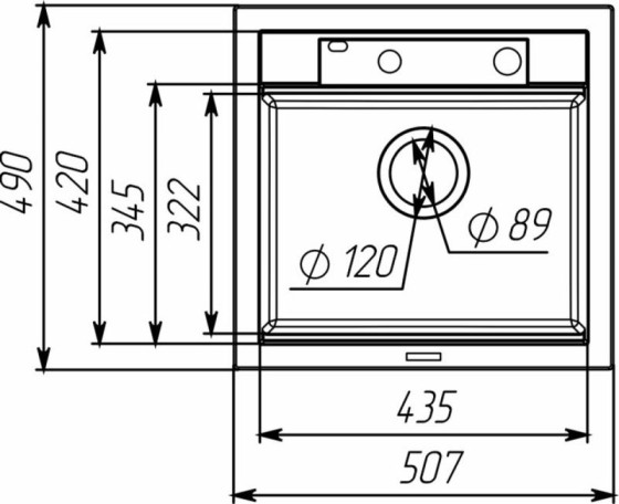 Кухонная мойка Valeso 5149 VIVA матовая белая в точку