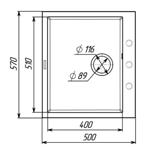 Кухонная мойка Valeso 5750 DAVINA антрацит
