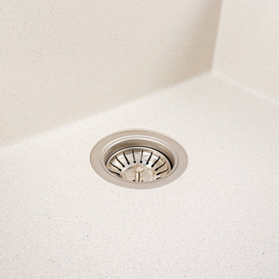 Кухонная мойка Valeso 5750 DAVINA белая в точку