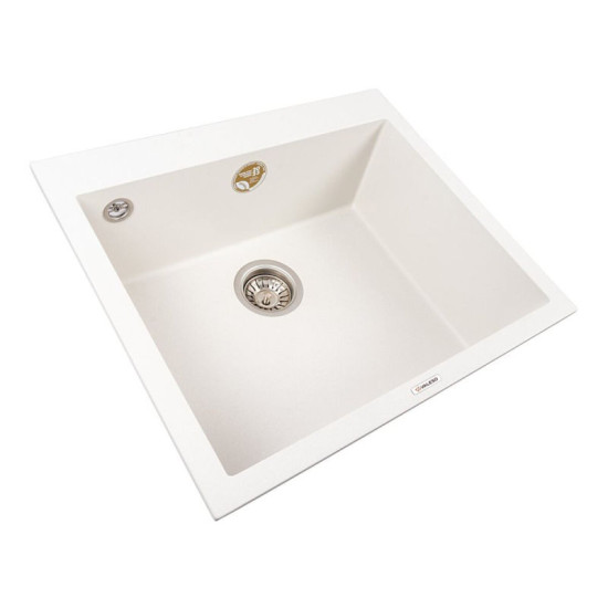 Кухонная мойка Valeso 5750 DAVINA белоснежная