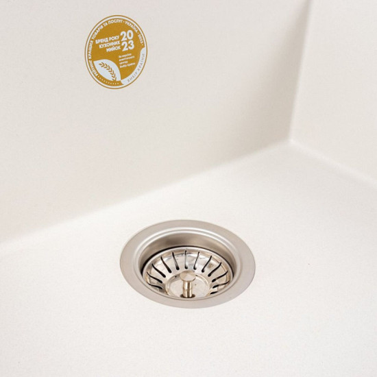 Кухонная мойка Valeso 5750 DAVINA белоснежная