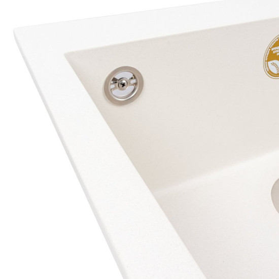 Кухонная мойка Valeso 5750 DAVINA белоснежная