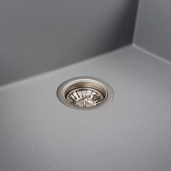 Кухонная мойка Valeso 5750 DAVINA серый металлик