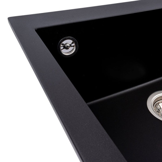Кухонная мойка Valeso 5750 DAVINA черный