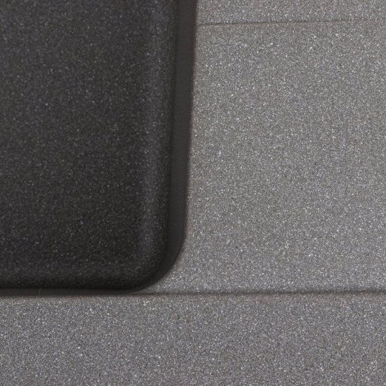 Кухонна мийка Valeso 6250 ZIRKONE матова сірий мусон