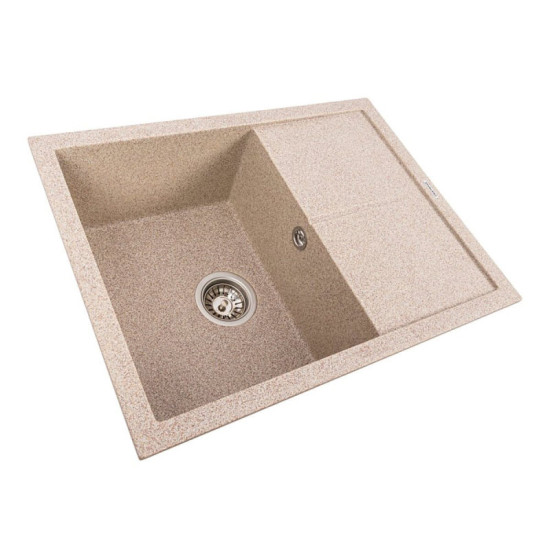 Кухонна мийка Valeso 6550 CRIPTA матова Карамель