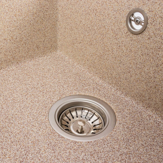 Кухонна мийка Valeso 6550 CRIPTA матова Карамель