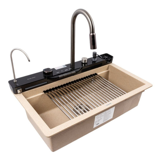 Кухонна мийка Valeso 7546 EVANORA матова сафарі