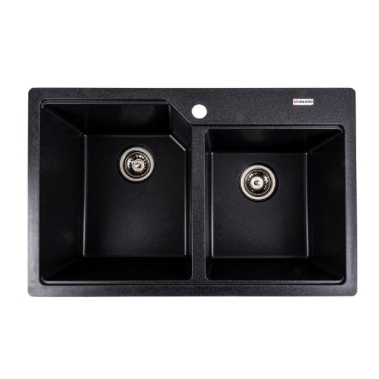 Кухонная мойка Valeso 7850 HARMONY матовая Карбон