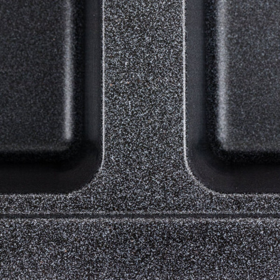 Кухонная мойка Valeso 7850 HARMONY матовая Карбон