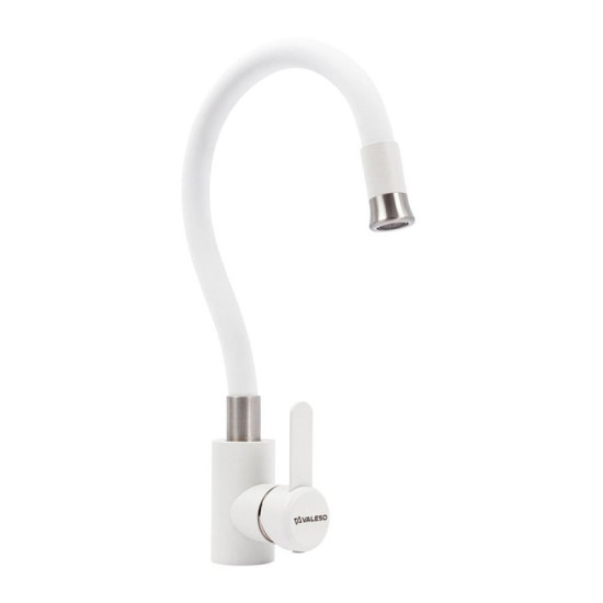 Кухонный смеситель Valeso KT 91 белоснежный