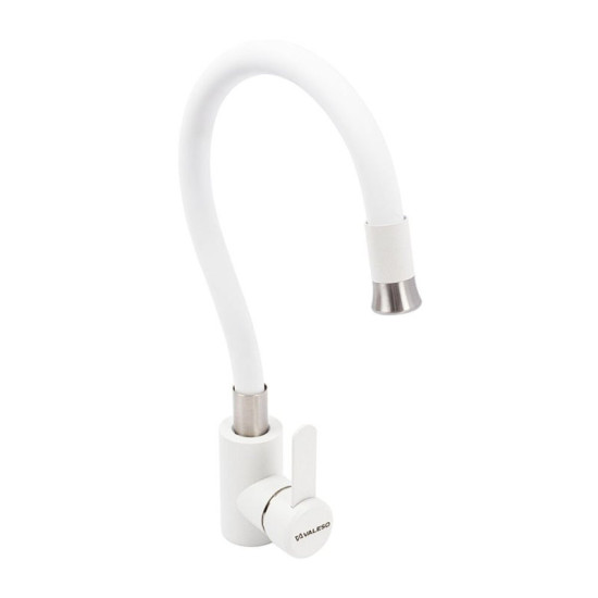 Кухонный смеситель Valeso KT 91 белоснежный