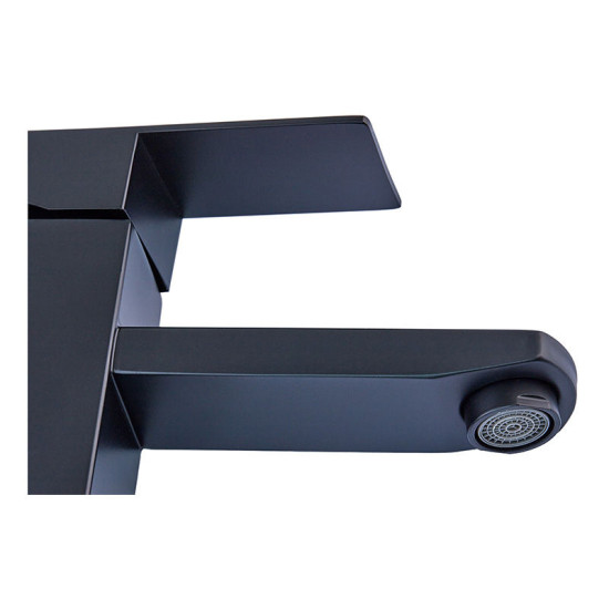 Змішувач для раковини Zerix KUB-001 Black (ZX4703)