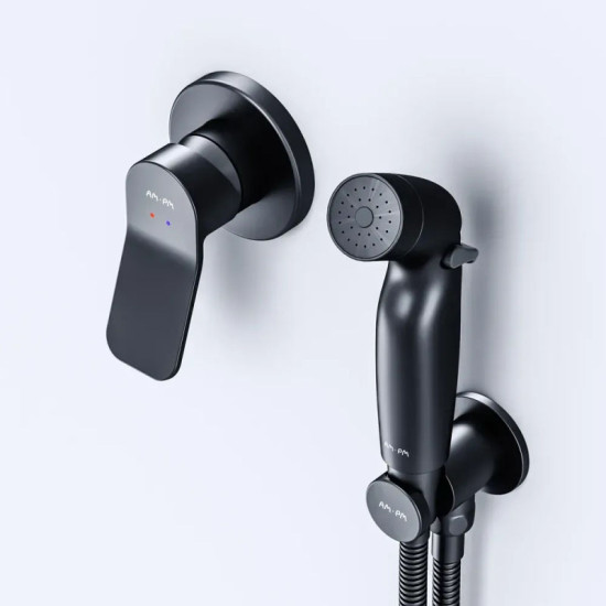 Гігієнічний душ із змішувачем Am.Pm X-Joy F40H85A22 (чорний)