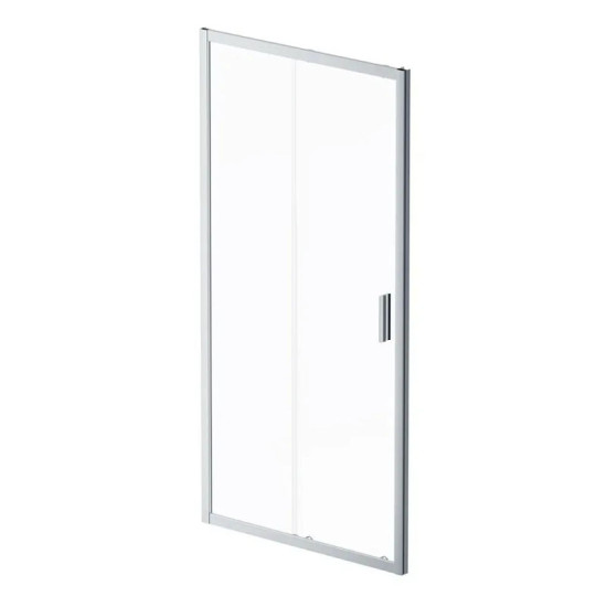 Душові двері Am.Pm Gem Solo Slide W90UG-100-1S-195MT (100 см, прозоре скло, профіль хром матовий)