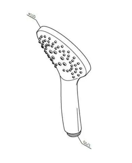 Лійка для ручного душу Am.Pm Gem F0290000