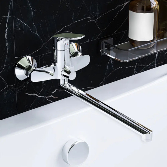 Смеситель для ванны Damixa Jupiter 779500001 (с лейкой и шлангом)