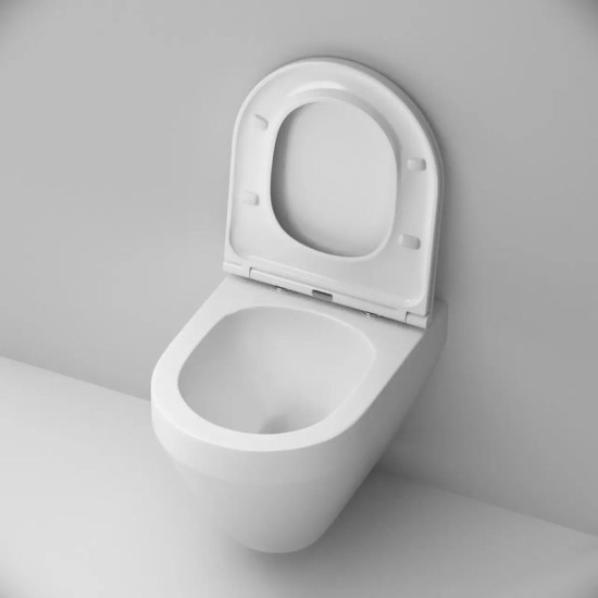 Унитаз подвесной Am.Pm Spirit V2.0 AquaSpin CSB1900SC (воронкообразный, с сиденьем)