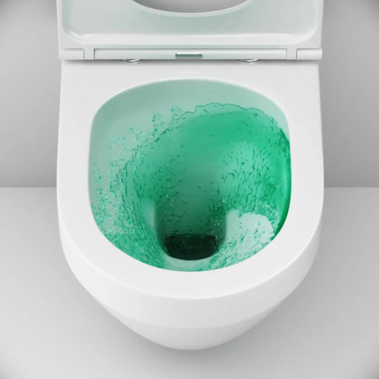 Унитаз подвесной Am.Pm Spirit V2.0 AquaSpin CSB1900SC (воронкообразный, с сиденьем)