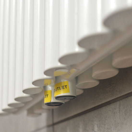 Вертикальний радіатор Navin Ellipse double 600x1800-10 (50мм), anticor, білий 02-145133-6018