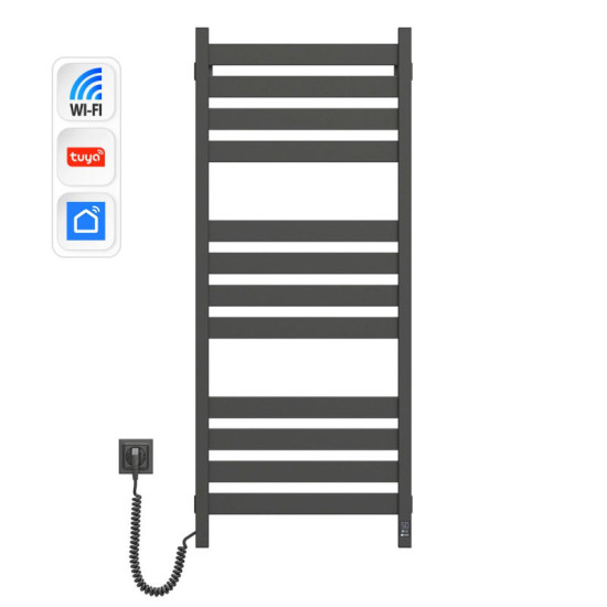 Рушникосушарка Navin Largo 500x1200 Sensor Wi-Fi 12-244155-5012 лівий чорний муар