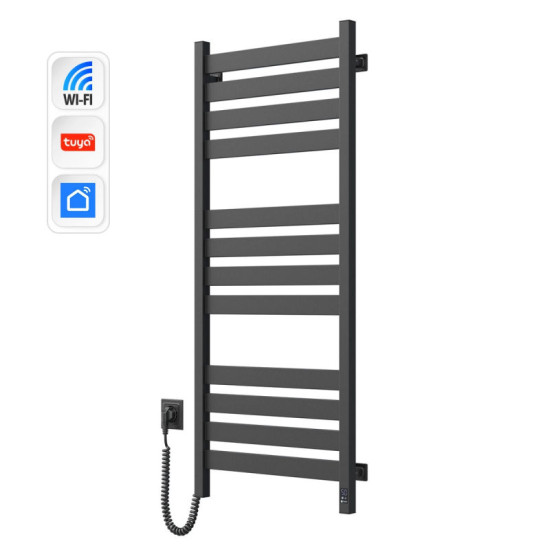 Рушникосушарка Navin Largo 500x1200 Sensor Wi-Fi 12-244155-5012 лівий чорний муар