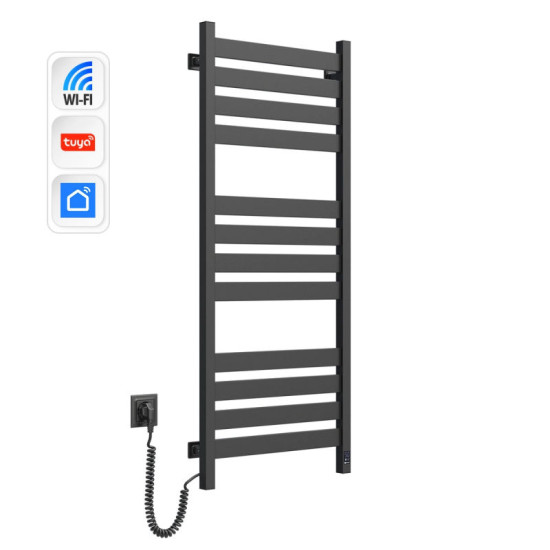 Рушникосушарка Navin Largo 500x1200 Sensor Wi-Fi 12-244155-5012 лівий чорний муар