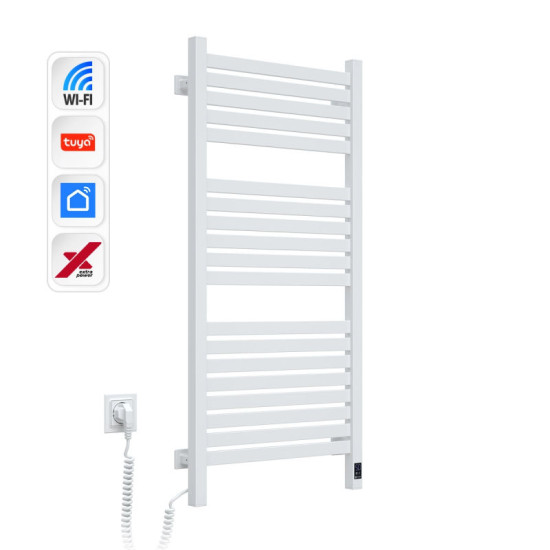 Полотенцесушитель Navin Авангард X 480x1000 Sensor Wi-Fi 12-172155-4810 левый белый
