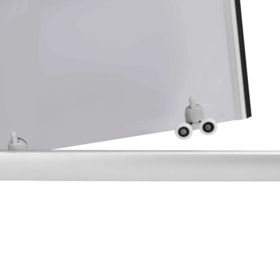 Душова кабіна Lidz Latwa SC90x90.SAT.LOW.DGR тоноване 4 мм + Lidz Kapielka ST90x90x14