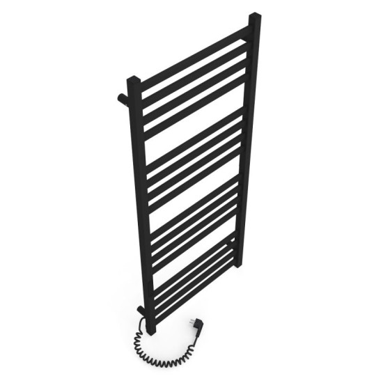 Рушникосушарка Laris Майнц ПФ 16 500х1200 лівий Wi-Fi Чорний (73207883)