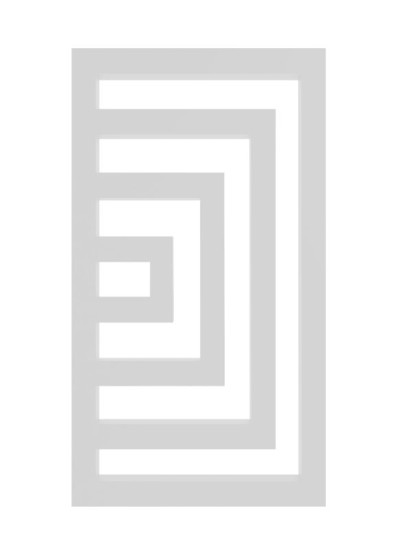 Полотенцесушитель Genesis Aqua Runa 120x53 белый