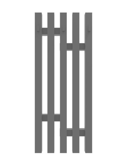 Рушникосушарка Genesis Aqua Stella 120x39 сірий