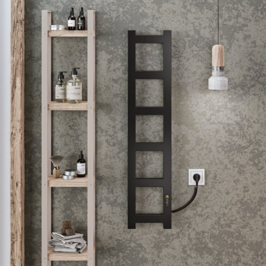 Полотенцесушитель Kosser Норд 1000х220/6 ER тайм. черный