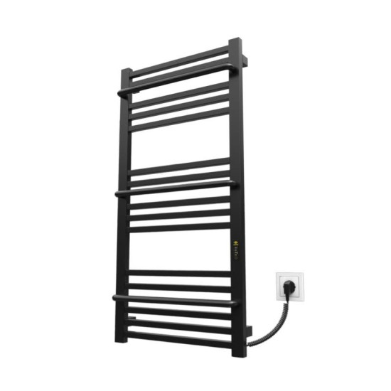 Рушникосушарка Kosser Міра 1000х500/18 ER тайм. чорний