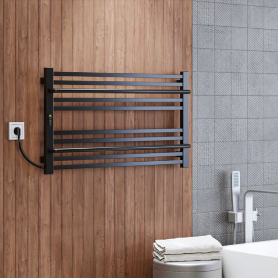 Рушникосушарка Kosser Міра 500х900/10 EL тайм. чорний