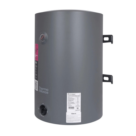 Водонагрівач Thermo Alliance 100 л, Grey, універсальний, мокрий ТЕН 1,5 кВт D100VH15Q3G
