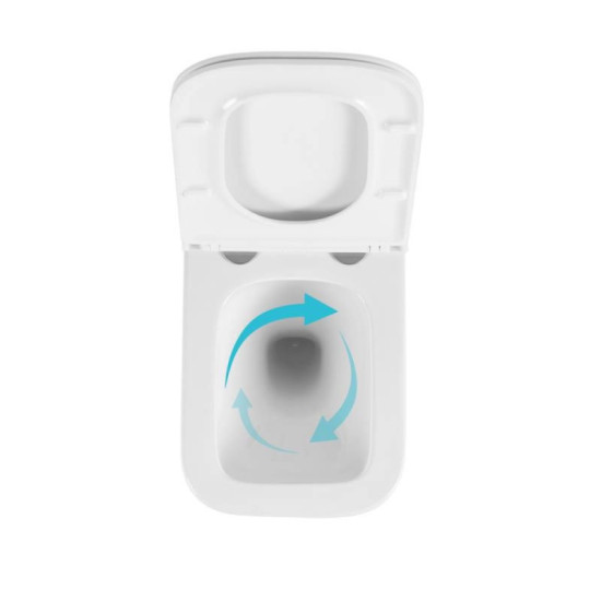 Унитаз подвесной Qtap Gemini Ultra Quiet QTTAU26W49119