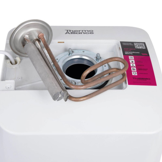 Водонагрівач Thermo Alliance 10 л під миття вертикальний, мокрий ТЕН 1,5 кВт SF10S15N