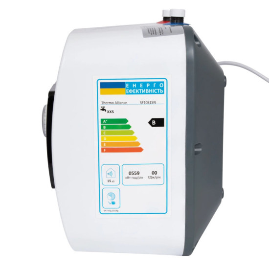 Водонагрівач Thermo Alliance 10 л під миття вертикальний, мокрий ТЕН 1,5 кВт SF10S15N